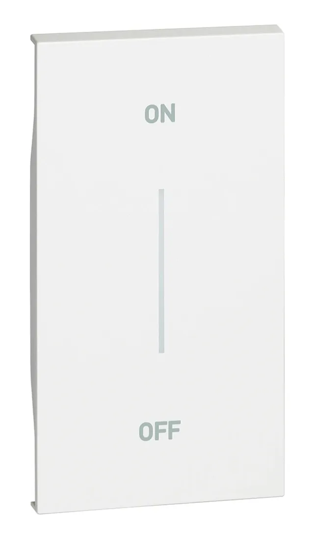 BTICINO Living Now cover plate — White — BTKW01MH2AG