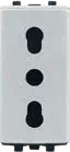STIEL ALPHA Italian-standard 2P+E socket