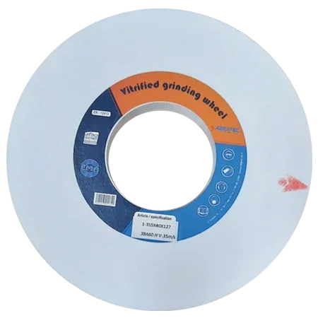 Abratec white straight grinding wheel
