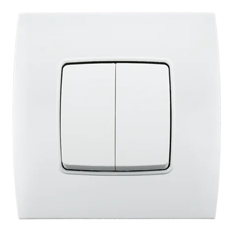 STIEL Phénicia double one-way switch white