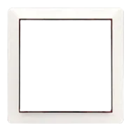 Frame white SERENA square — SOMEF 43CD32B