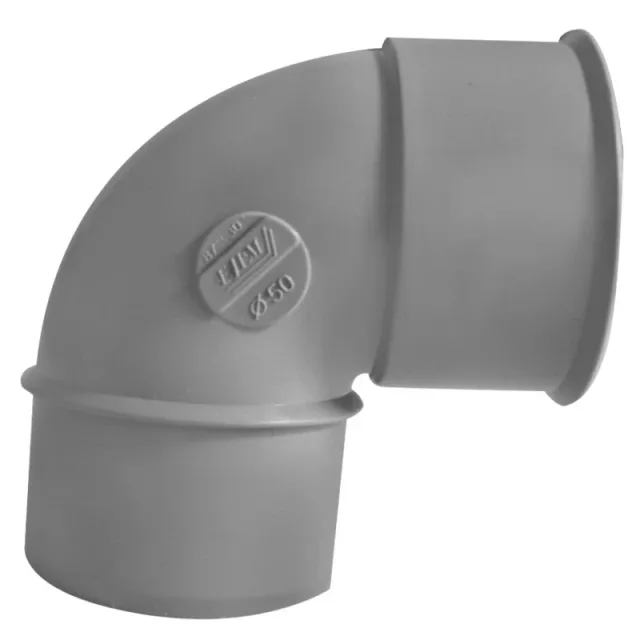 Coude PVC M/F 90° Ø50 EJIM JCA4130