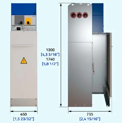 Ormazabal cgmcosmos-s — Medium-voltage (MV) switchgear cubicle — Switch-disconnector busbar coupling