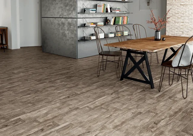 Iroko 18 × 60 cm — Porcelain tile