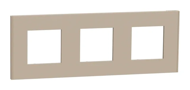New Unica NU600626 cover frame — taupe