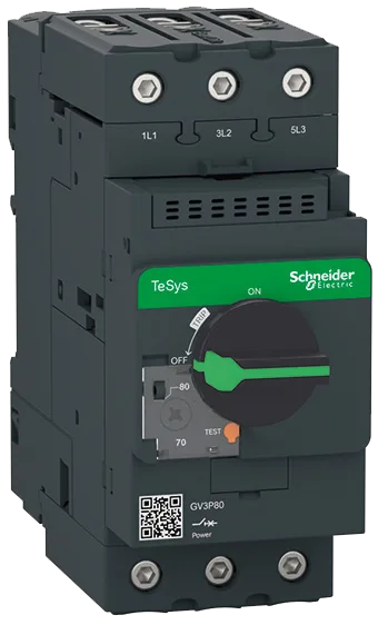 TeSys GV3P80 motor circuit breaker — 70 to 80 A