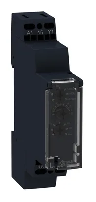 Relais temporisé modulaire RE17RMMWS — 12…240 V AC/DC