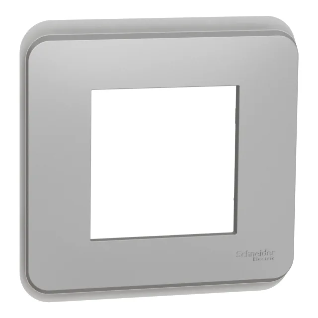 New Unica NU400230 cover frame — aluminium