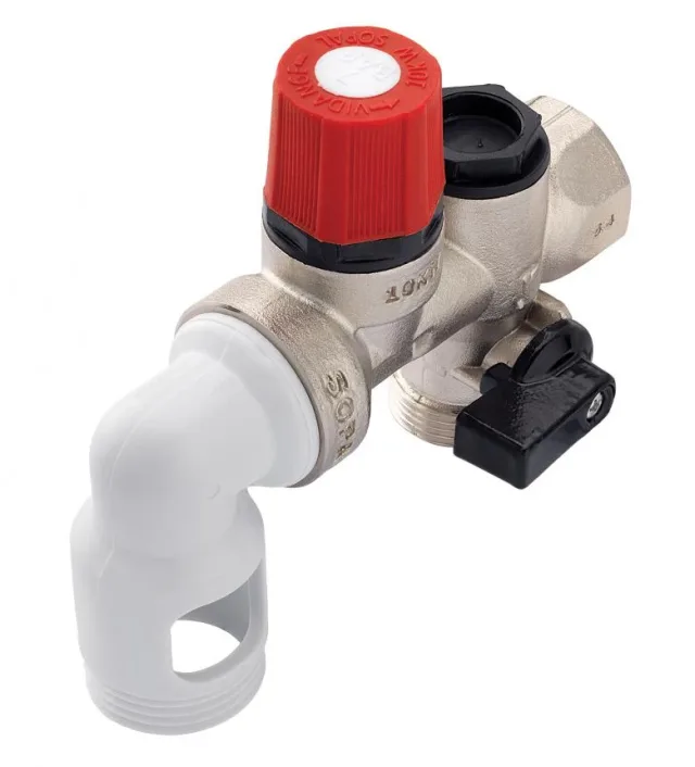 SOPAL — Water heater safety group angled outlet — 5216A03