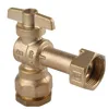 KWIKFLO PE20 angle after-meter stopcock — SOPAL