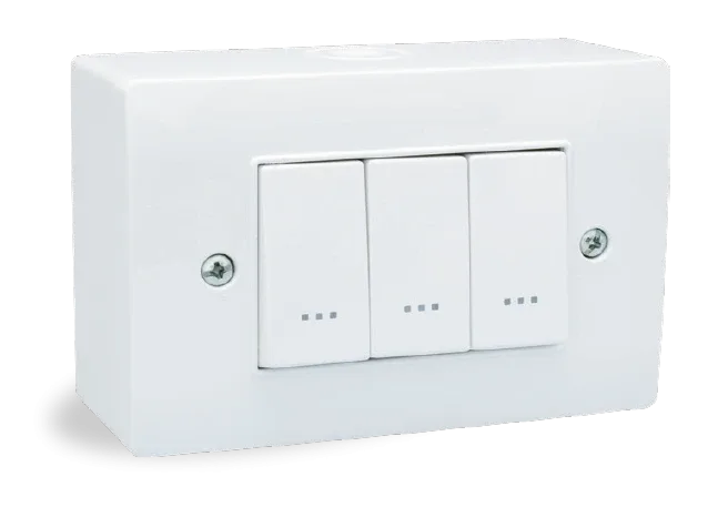 STIEL ALPHA surface mounting enclosure 3 modules
