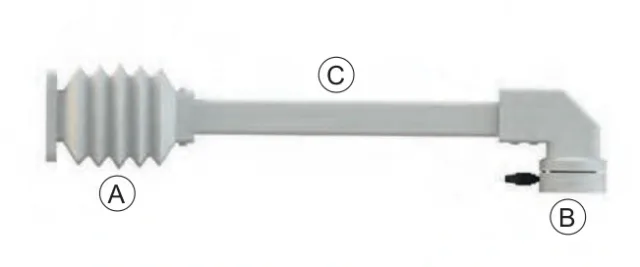 HEAVY support arm system — Configuration with wall mount joint