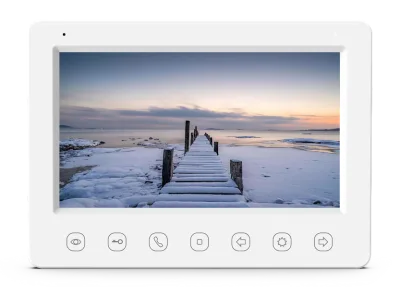 ANGELA X1 indoor video intercom monitor — SOMEF VR013-W
