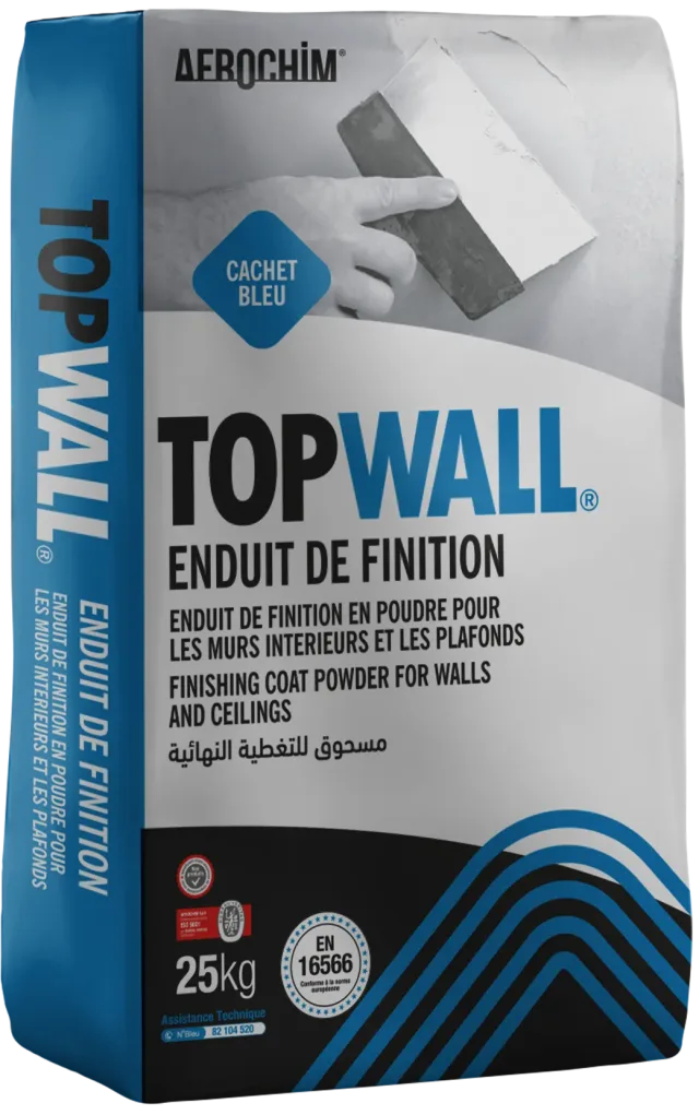TOPWALL CACHET BLEU interior smoothing compound