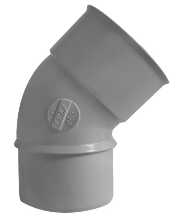 Elbow PVC M/F 45° Ø63 EJIM JCA4132