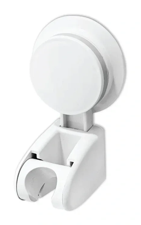 Support douchette avec rotule à ventouse ABS blanc EJIM JSB1163