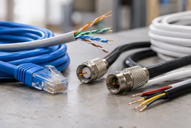 Range selection: Communication cables