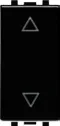 STIEL ALPHA 3-position roller shutter switch black