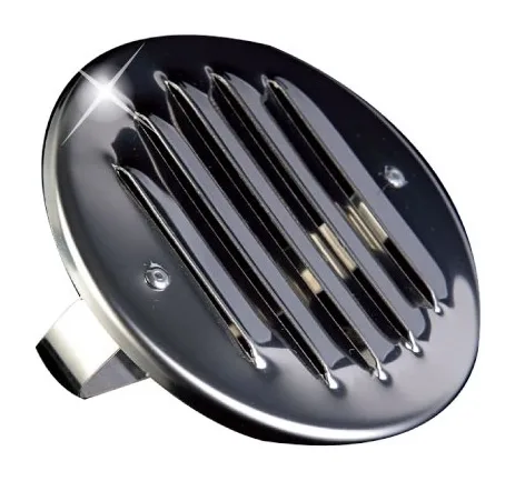 Ventilation grille in stainless steel Ø125 — EJIM JCU3023