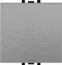 STIEL ALPHA 16AX 250V wide-rocker push-button matt grey