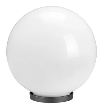 Opal globe for outdoor lighting