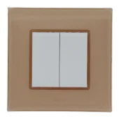 Plaque de finition LINA 2d beige — SOMEF 43PL32BE