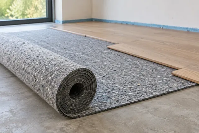 Range selection: Acoustic floor insulation