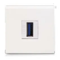 Prise passante USB 3.0 2 modules CLARA 43 — SOMEF 431043/2
