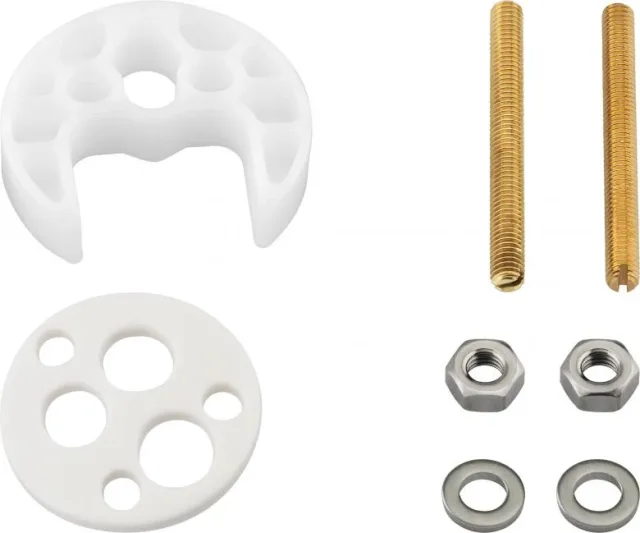 Fixing assembly 2 rods L280 gasket Ø44 — SOPAL 08CVA00