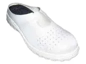 SB72B white safety clogs