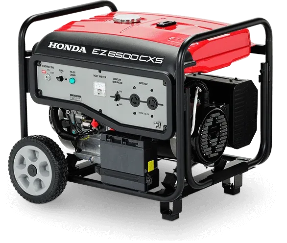 Honda EZ6500CXS generator — 5 kVA rated