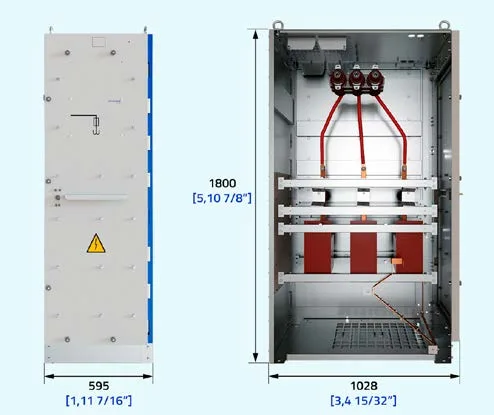Ormazabal cgmcosmos-ma — Medium-voltage (MV) switchgear cubicle — Metering and auxiliary services