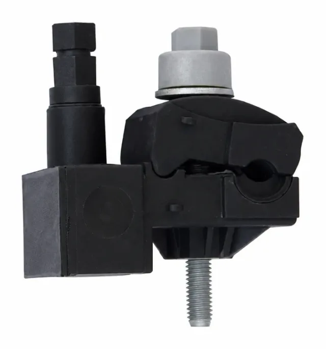 LV independent-tightening connector — stripped branch