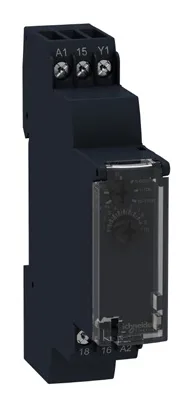 Modular timing relay RE17RAMU — 24 V DC / 24…240 V AC