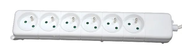 6-outlet unswitched power strip SOMEF