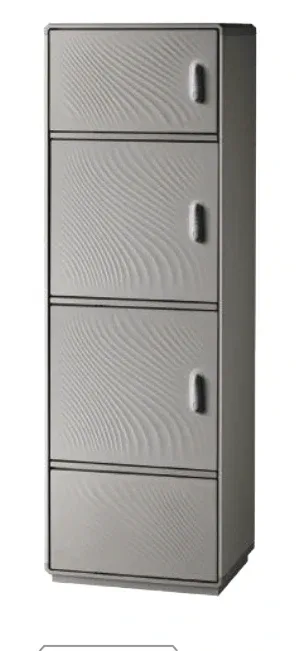 Outdoor enclosure Grafi 5 width 580 mm — 3 compartments with plinth