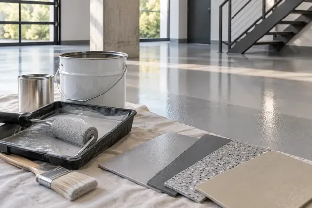 Range selection: Technical paints & floor coatings