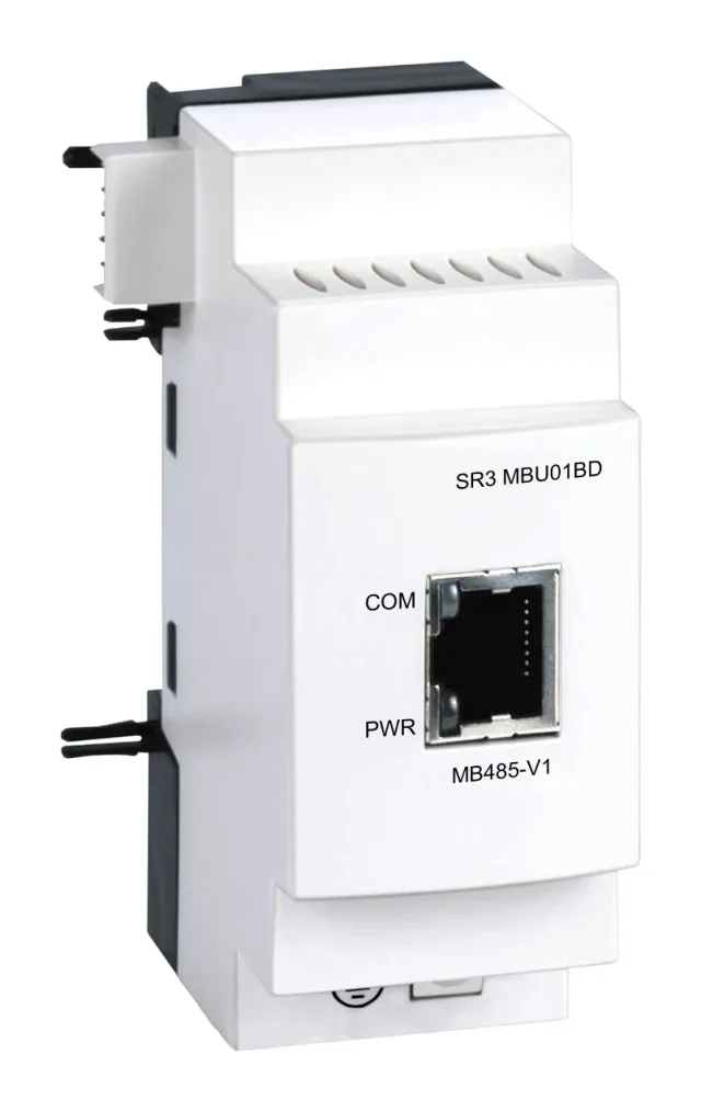Zelio Logic SR3 SR3MBU01BD communication extension – Modbus RS485