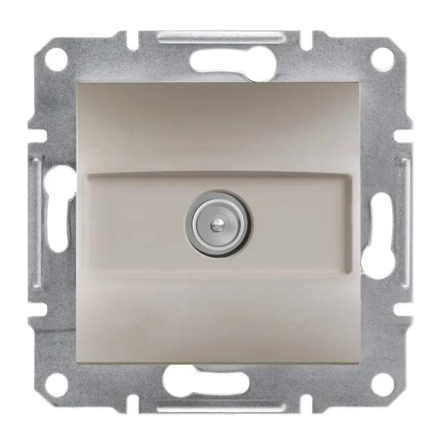 Asfora EPH3200169 tv antenna outlet — bronze