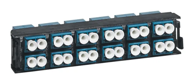 Legrand LCS³ fibre-optic module — IP20, Black — 032115