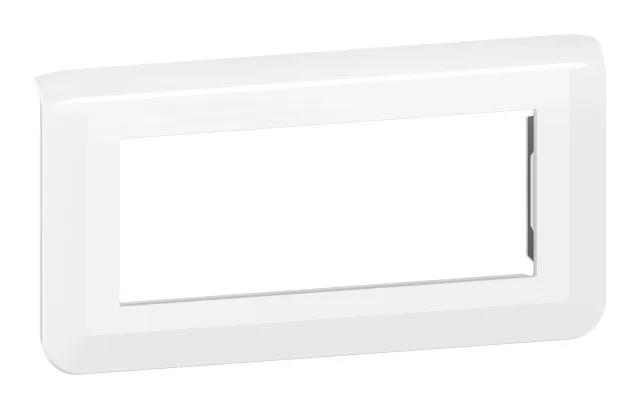Legrand Mosaic plate — White — 078815L