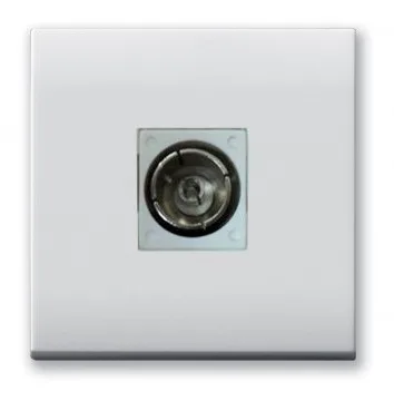 Prise tv/SAT resistive keystone carree DOMUS 44 — SOMEF 441091K2