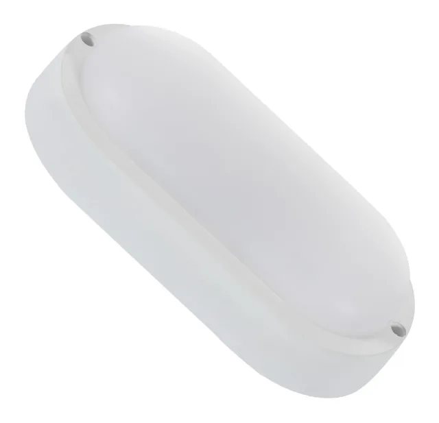 Oval LED bulkhead 15 W — HUBRPCB15WBLA10000K