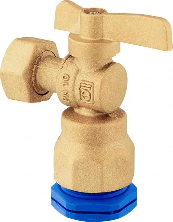 SOPAFLO angle after-meter stopcock — SOPAL