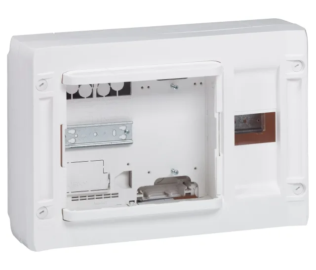 Legrand XL³ 125 enclosure — H 300mm x W 450mm x D 150mm, 1 row, 18 modules, IP30 — 401653