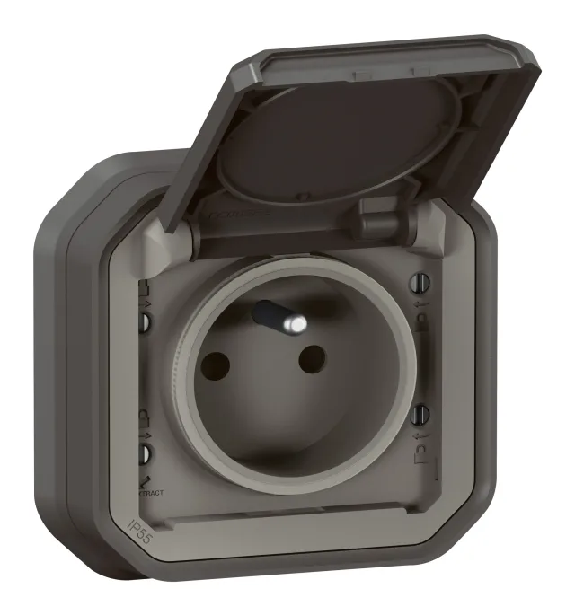 Legrand Plexo socket outlet — 16A, 250V — 069860L