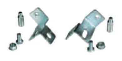 Enclosure accessories — kit of support cleat angles for partial mounting panels