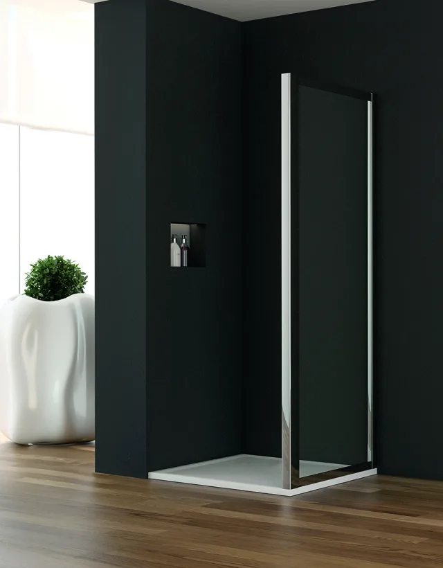 Shower enclosure FFX fixed side panel for Lena and Riviera enclosures — SOPAL