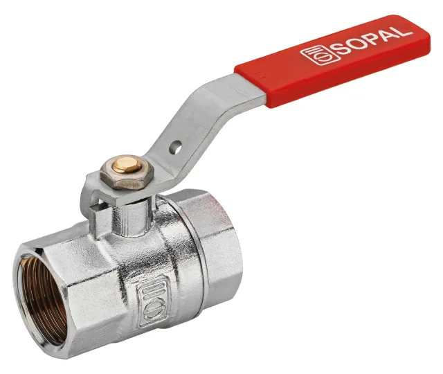 SOPAL — Female-female ball valve full bore lever — 0188A03