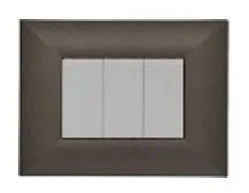 Decorative wall plate LUMINA titanium — SOMEF 43PL03TNM